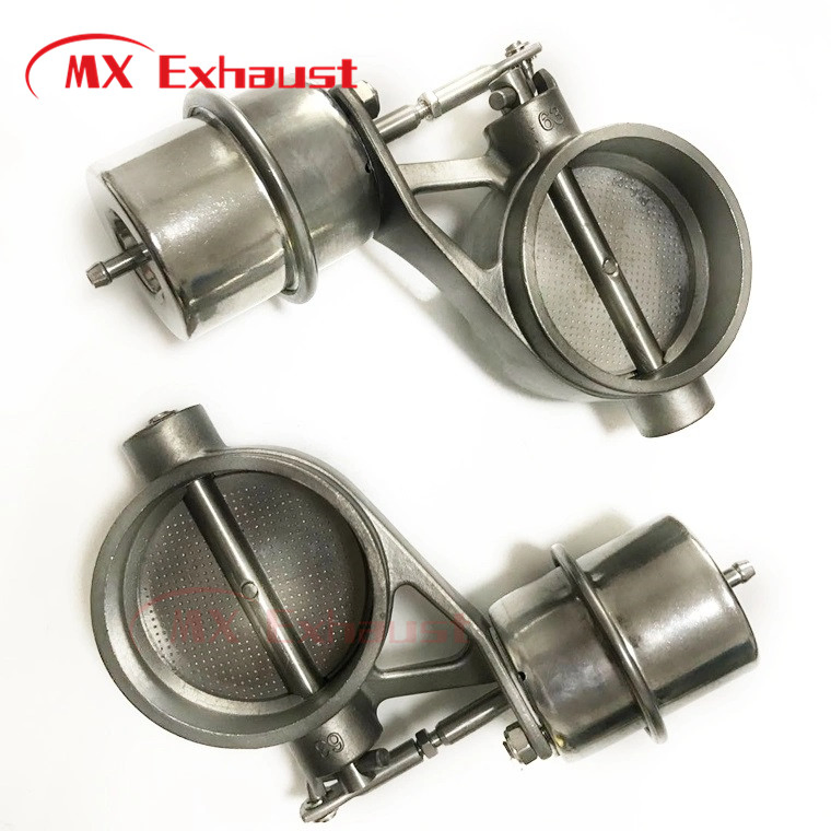 Cheapest Price 1 Set (2 muffler) 2.5" Auto Universal Performance Electric Valvetronic Exhaust System Pump Valve Valved Muffler Kit with Remote Control Tip