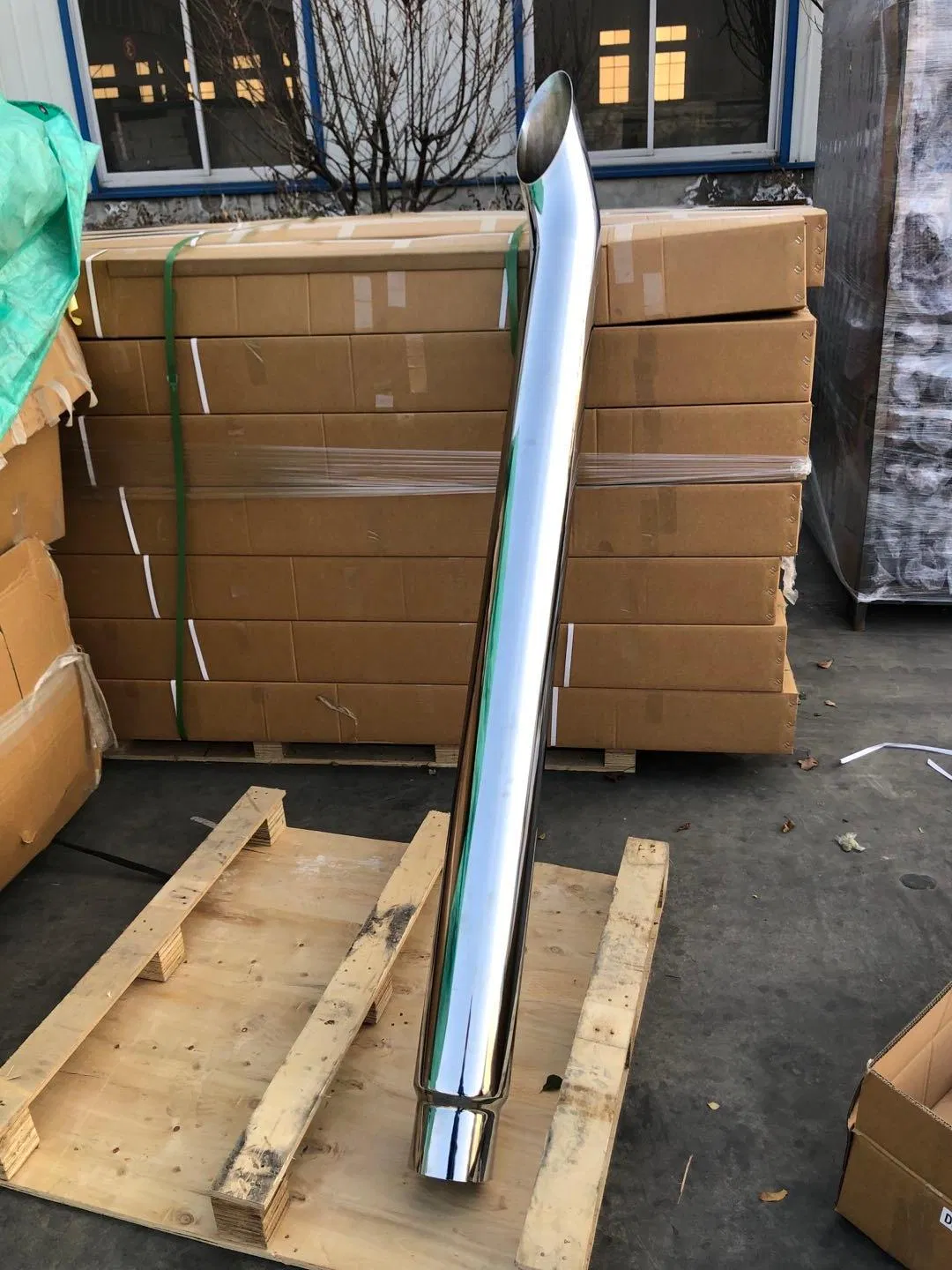 Mx Exhaust Aftermarket Custom Size High Performance Exhaust Muffler for Diesel Truck