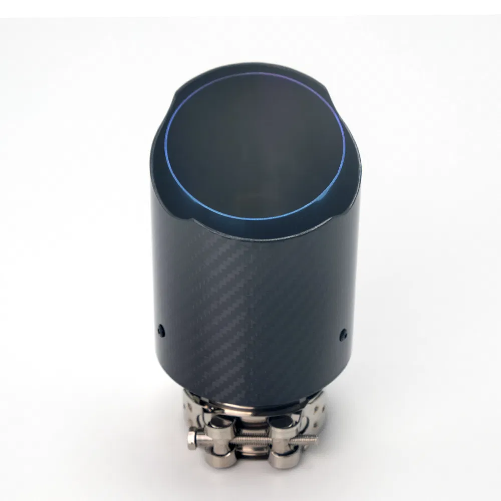 Hot Sale Carbon Fiber Exhaust Pipe Tips / Muffler Tip