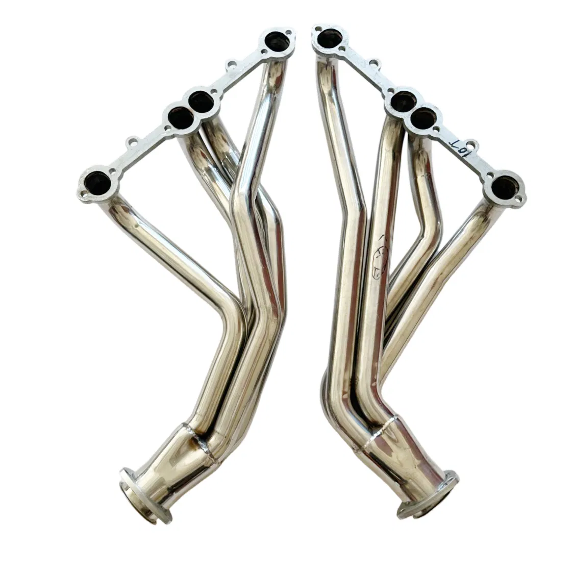 High Performance Automotive Exhaust System Stainless Steel Exhaust Pipe for Chevrolet Model 1963-1982 5.7L350 Modified Exhaust Pipe Muffler