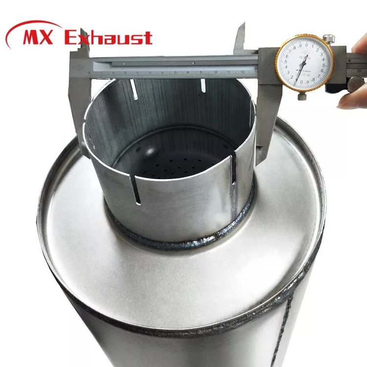 Hot Sales High Flow Mx Exhaust 4'' 5'' 6'' 8'' Stainless Steel/Aluminized Steel Muffler Silencer for Truck/Diesel Exhaust System