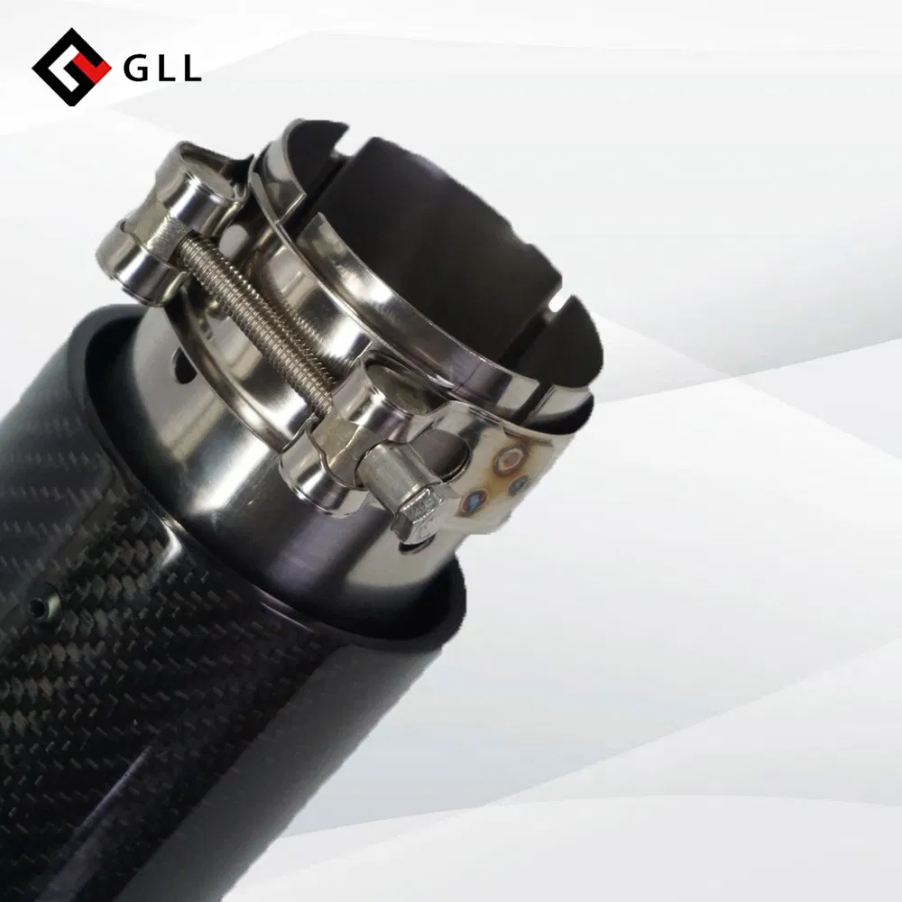 High Quality Stainless Steel Auto Parts Car Single Exhaust Muffler Tip