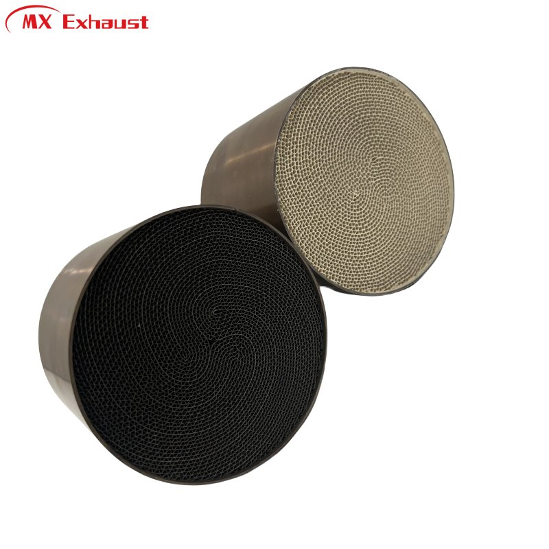 Catalyts Euro0, Euro5, Euro4, Metallic/Ceramic Honeycomb Catalytic Converter, Ss441 Universal with 1, 2, 3 Cores