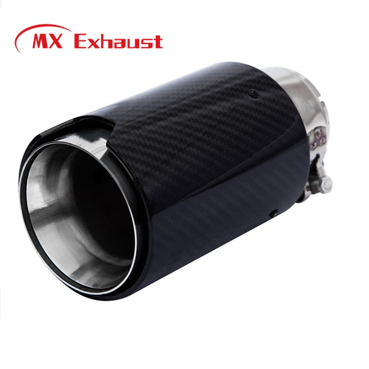 Bm*W Modification Accessories Single Outlet 93mm Carbon Fiber Exhaust Muffler Pipe Tip for F30 F31 F36 M2 M3