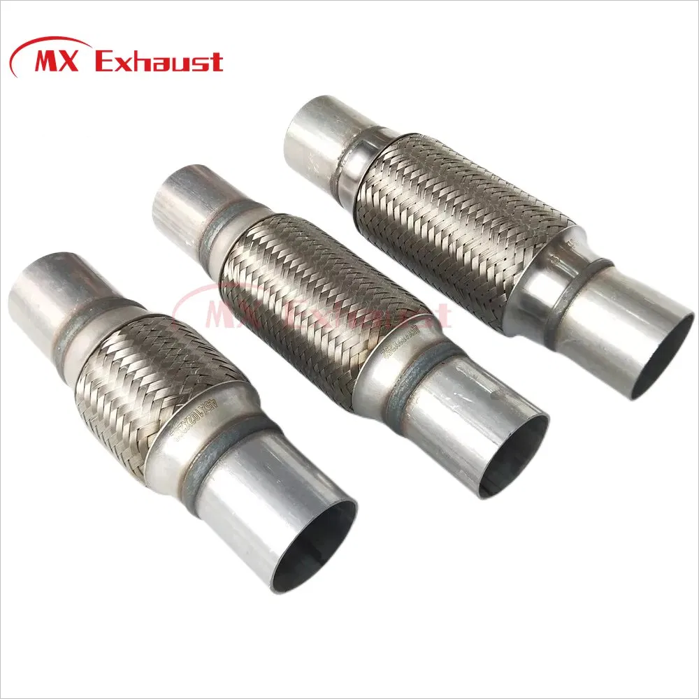 China Factory Tubo Flexible De Escape Stainless Steel Muffler Pipe Exhaust Flexible Pipe