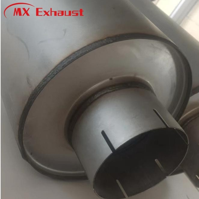 High Performance Universal 5 Inch Stainless Steel Diesel Generator Muffler Exhaust for Truck