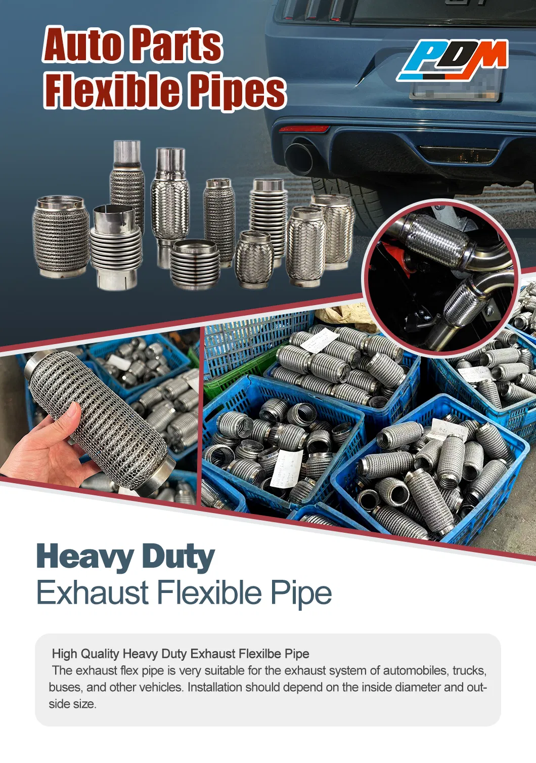 Exhaust Bellow Flex Joint