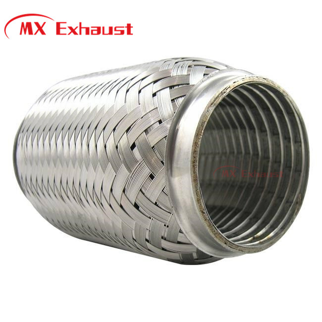 High Quality Auto Parts Stainless Steel Car Exhaust Flexible Corrugated Pipe for Exhaust System