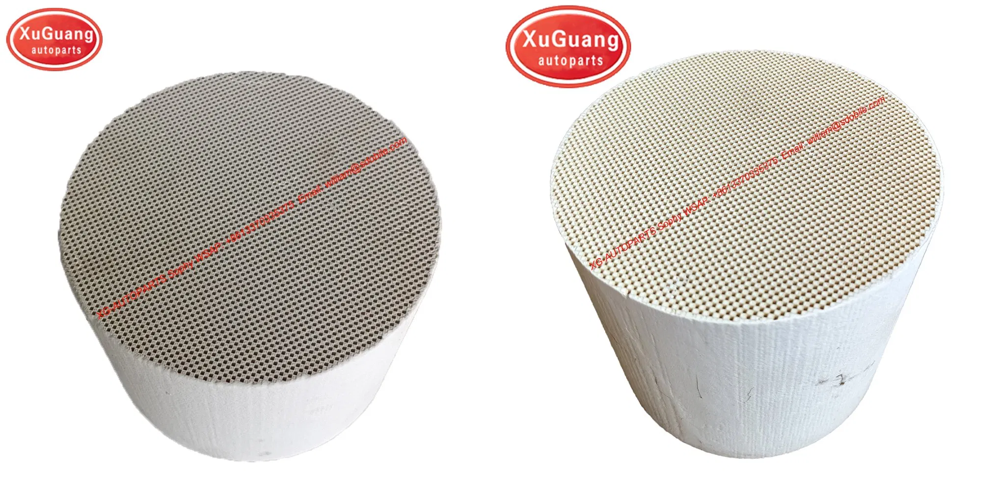 Auto Exhaust Parts Universal Catalytic Converter with Ceramic Core