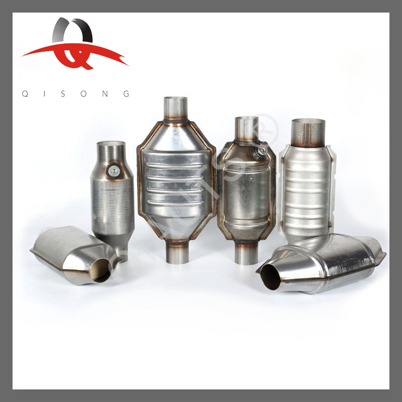 High-Performance Racing Car Exhaust Muffler with Electronic Valve