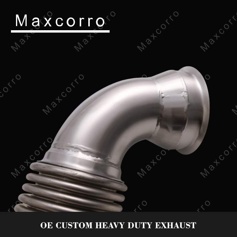 Premium Stainless Steel Custom Exhaust Muffler Pipes for Zoomlion Bulldozer