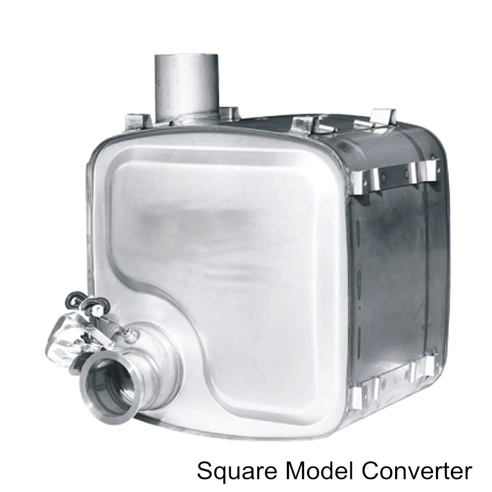 High Quality Direct Fit Square Model Converter Suitable for Heavy Duty Vehicle Aftertreatment System Non-Road Euo VI Box Catalytic Converter (DOC+DPF)