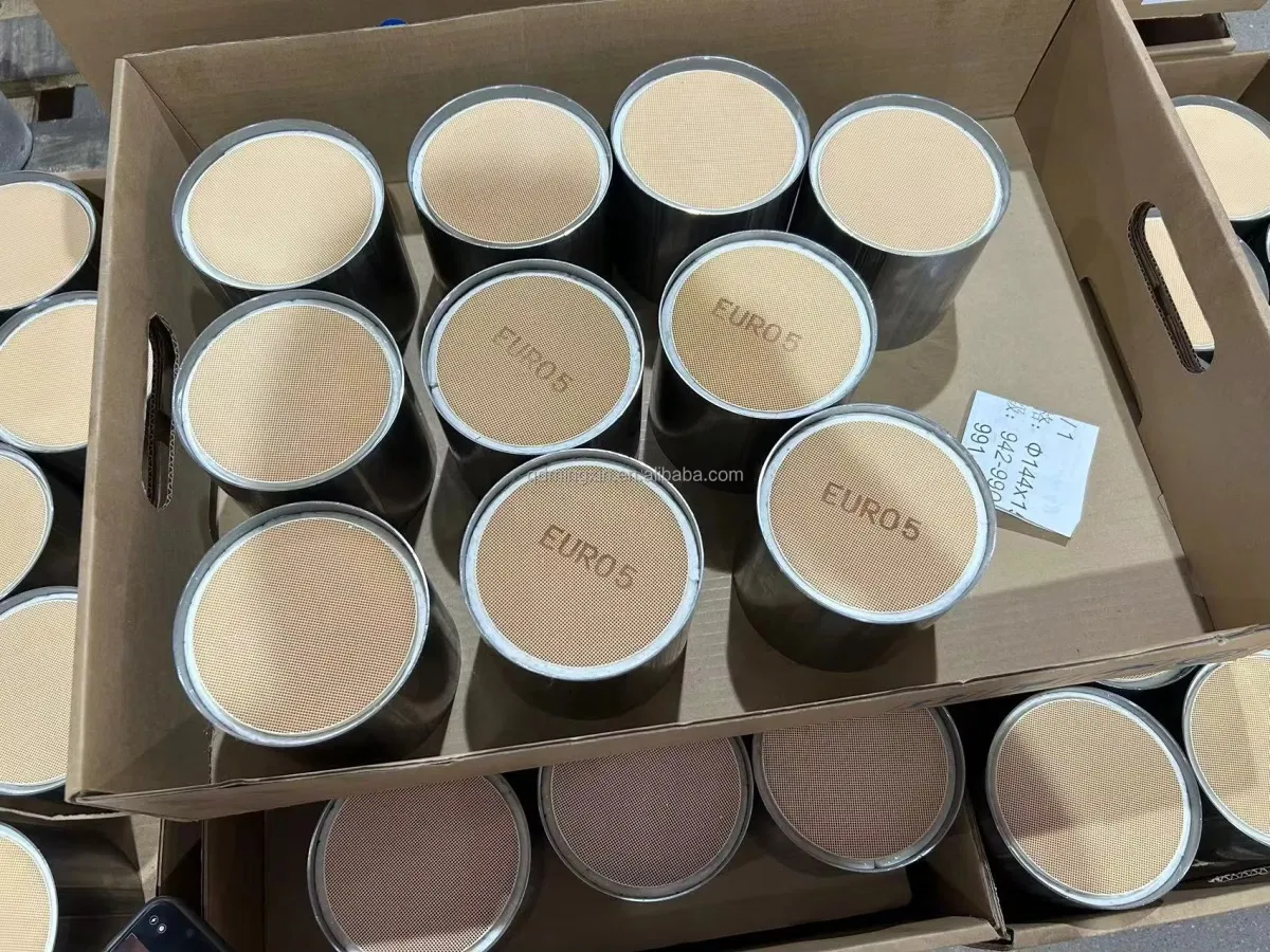 Factory Supply High Quality Euro 5 High Flow Exhaust Muffler Universal Catalytic Converter Convertidor Catalitico