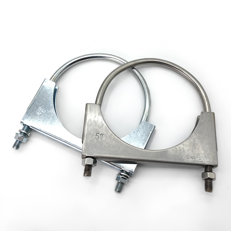 5" Stainless Steel Flex-Seal Exhaust Flat Band Seal Clamp