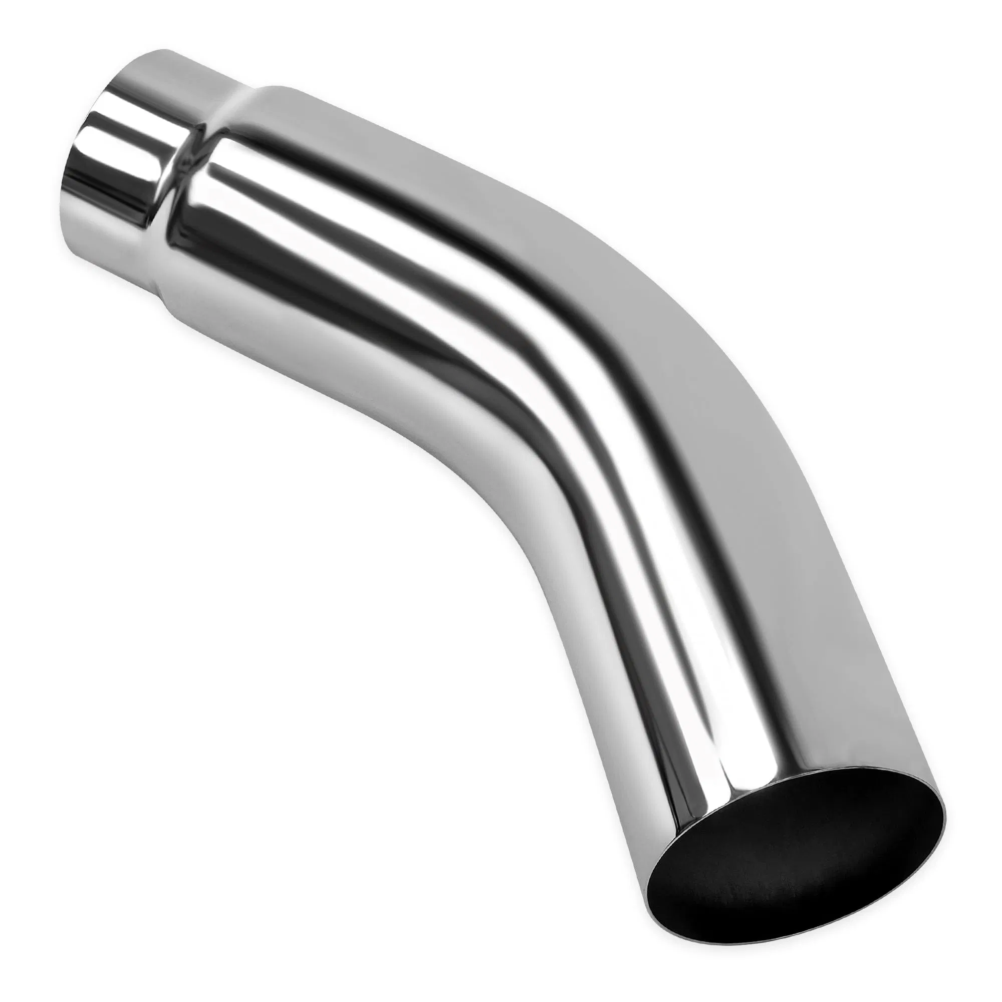 Custom 4-5 4-6 5-6 5-7 5-8 Inches Performance Diesel Chrome Stainless Steel Turndown Elbow Pipe Exhaust Tip