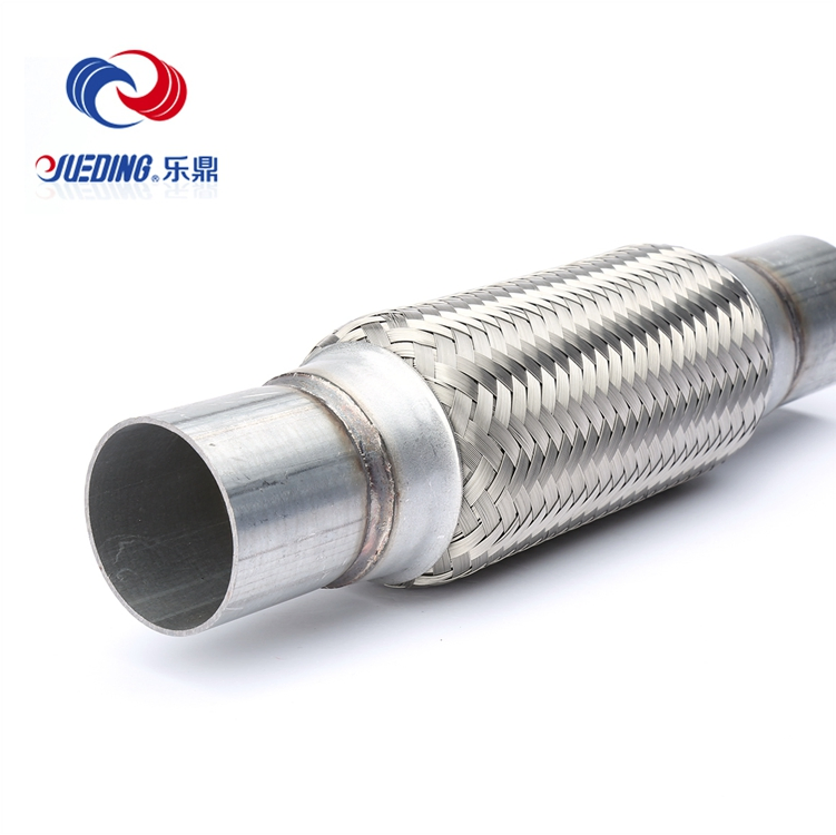 Automobile Exhaust Components Flexible Braid Corrugated Pipe