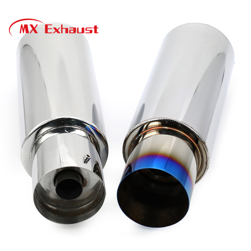 3 Inch High Performance Stainless Steel Exhaust Pipe Muffler with dB Killer