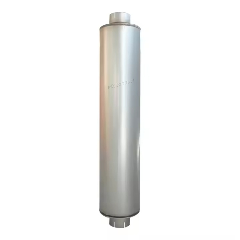 Customized New Style High Quality 4''/5''/6'' 8'' Inlet Aluminized/Stainless Steel Exhaust Muffler Silencer for Truck/Diesel