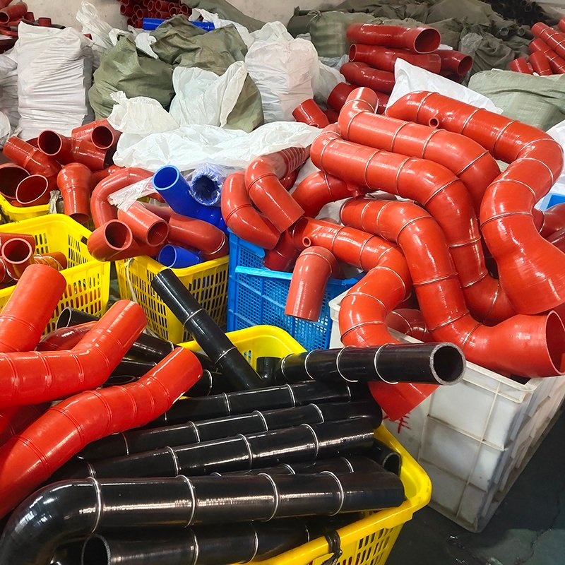Customized Size Straight Reducer Radiator Silicone Hose Flexible Silicone Rubber Tubing