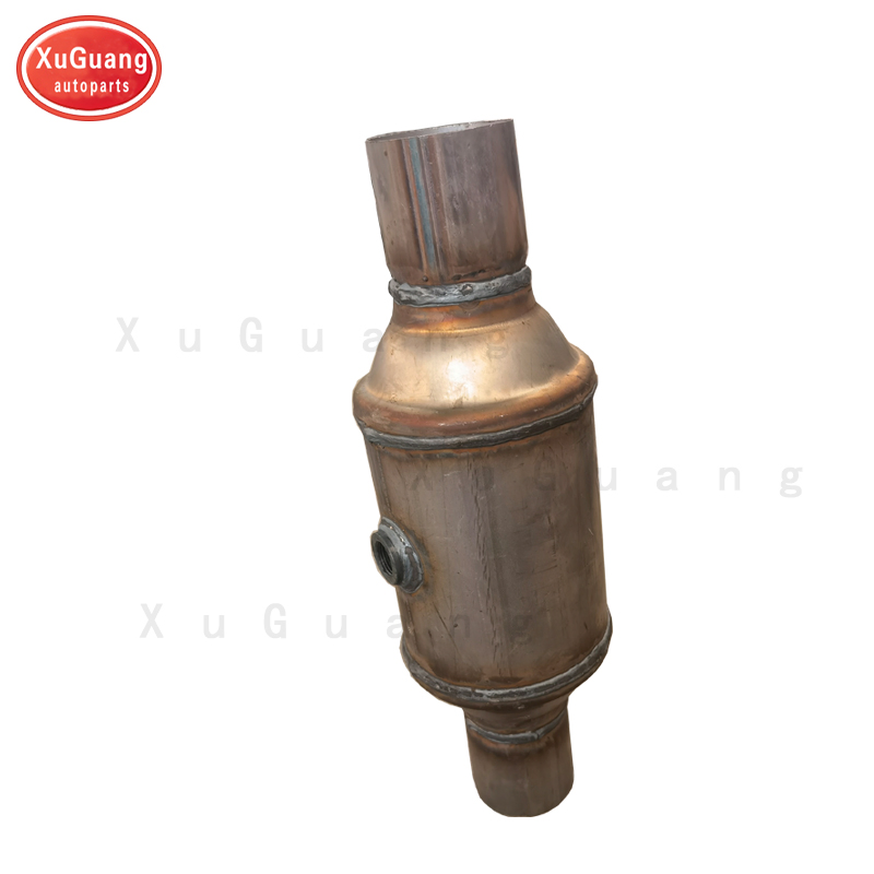 Factory Supply Ceramic/Metal Core Universal Catalytic Converter