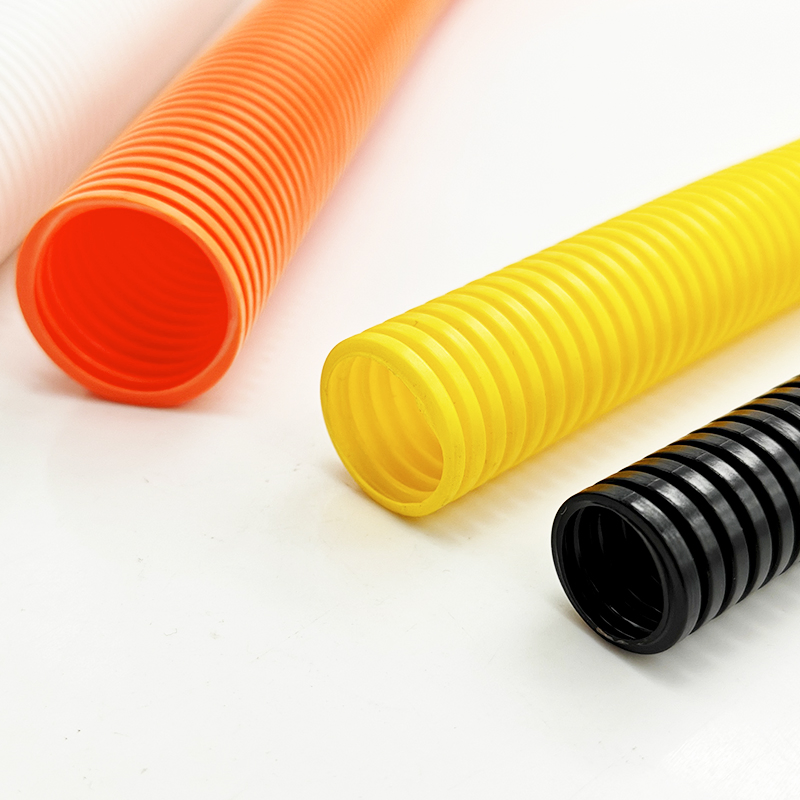 China Factory High Quality Electrical Flexible Corrugated Pipe PP Plastic