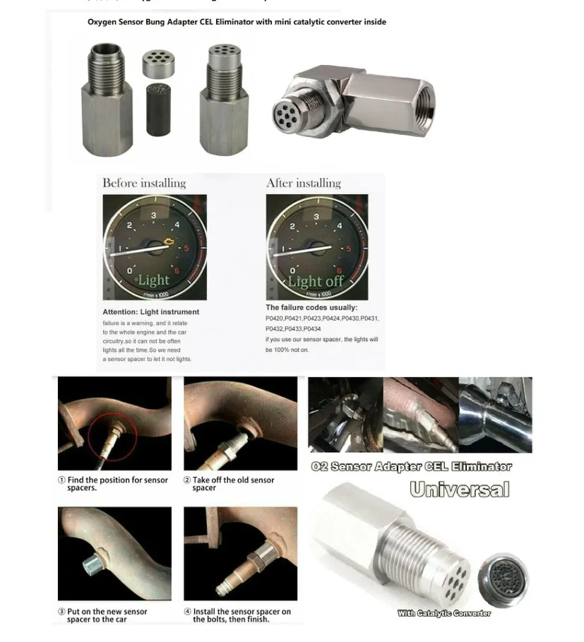 Oxygen Sensor Adapter 1