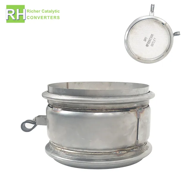 DPF Catalytic Converter View 1