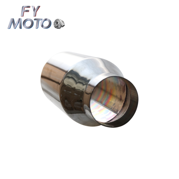 China Factory Universal Chrome Color Tail Throat Exhaust Pipe