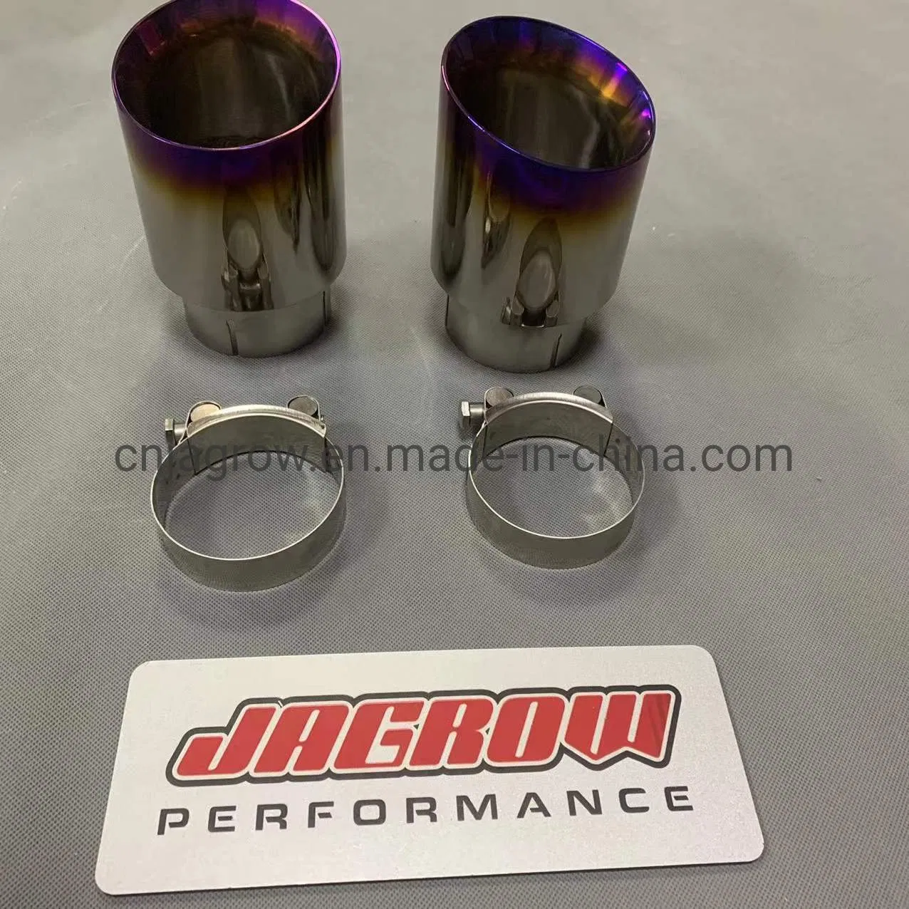 Universal Exhaust System Titanium Muffler Tail Exhaust Tips