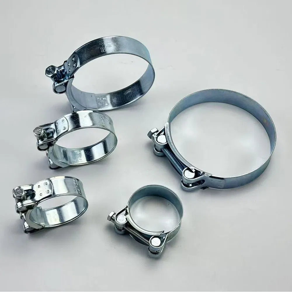 Heavy Duty Single Bolt Exhaust Pipe Clamp for Water Supply and Drainage Engineering