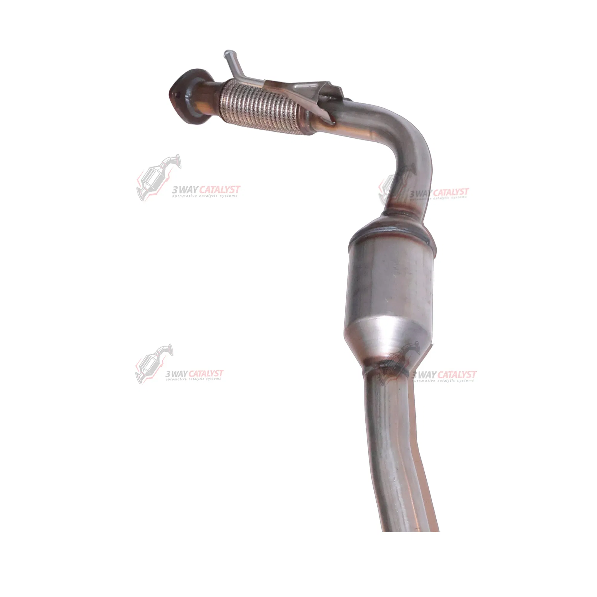 High Flow Euro6 Auto Parts Middle Part Converter Catalytic for Exhaust Catalyst for Toyota Sienna