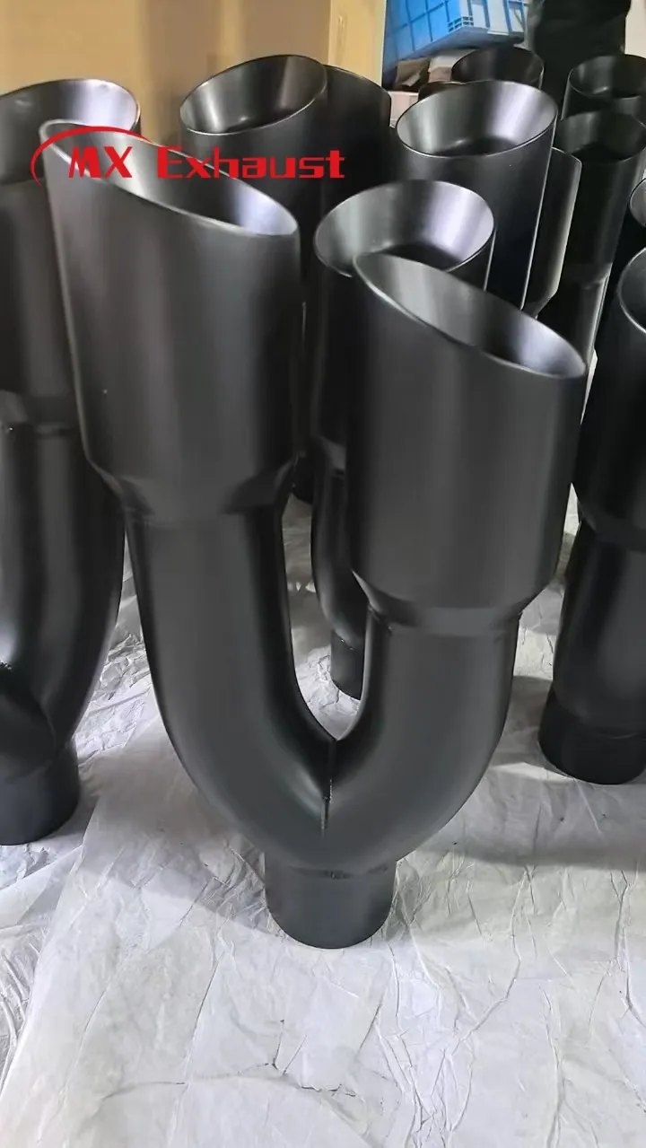 Double Wall Exhaust Tip Full View