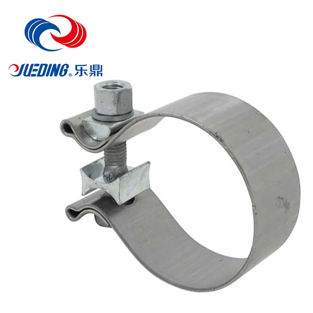 Universal Turbo Exhaust Down Pipe Stainless Steel O Type Clamp