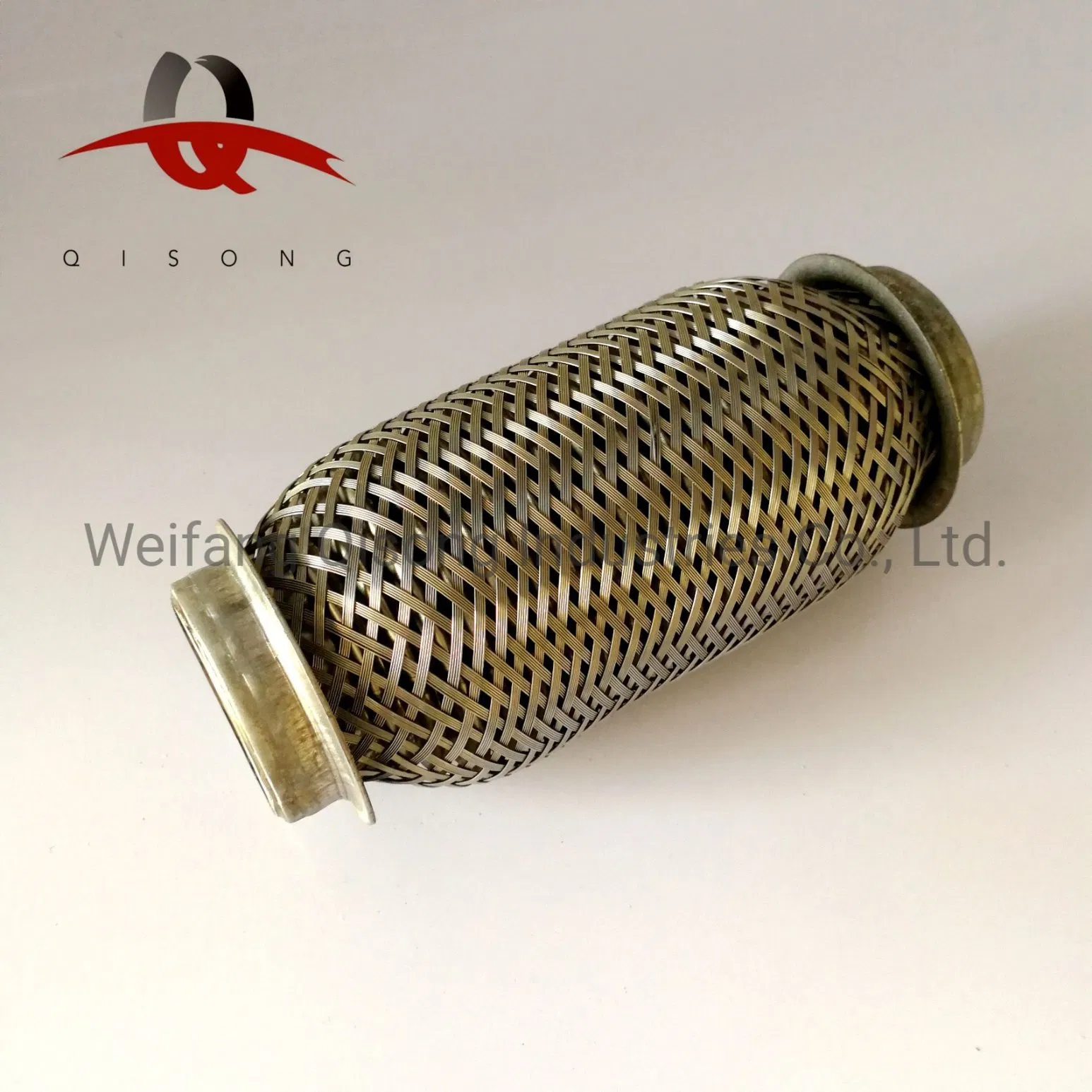 [Qisong] High Quality Auto Parts Qiauts Exhaust Flexible Pipes Corrugated Pipes