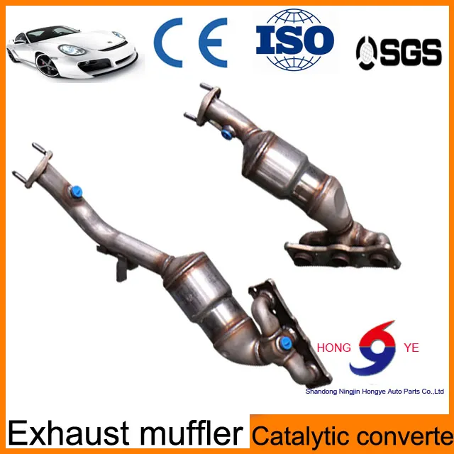 Universal High Flow Front Catalytic Converter