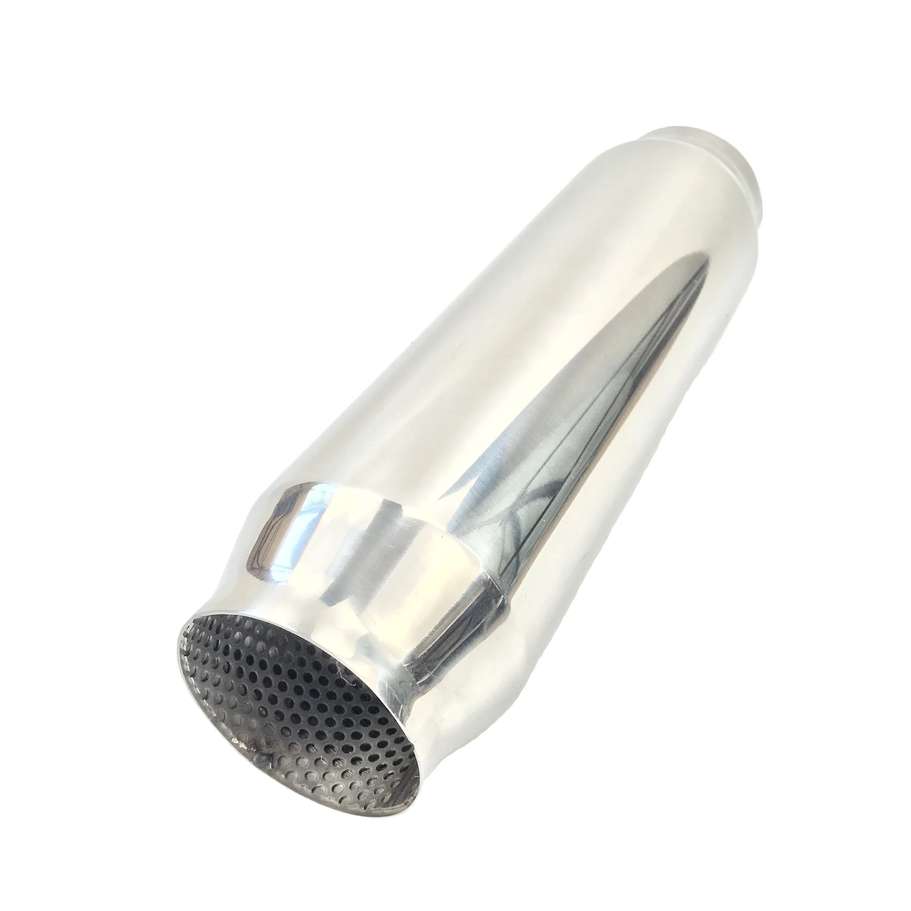 Customized 3" Inlet Double Stainless Steel Car Exhaust Muffler