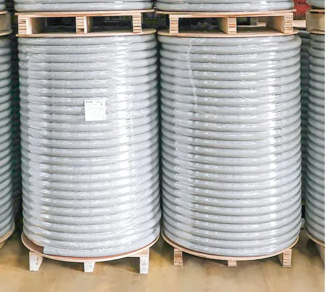 PVC Pipe by Wood Reel