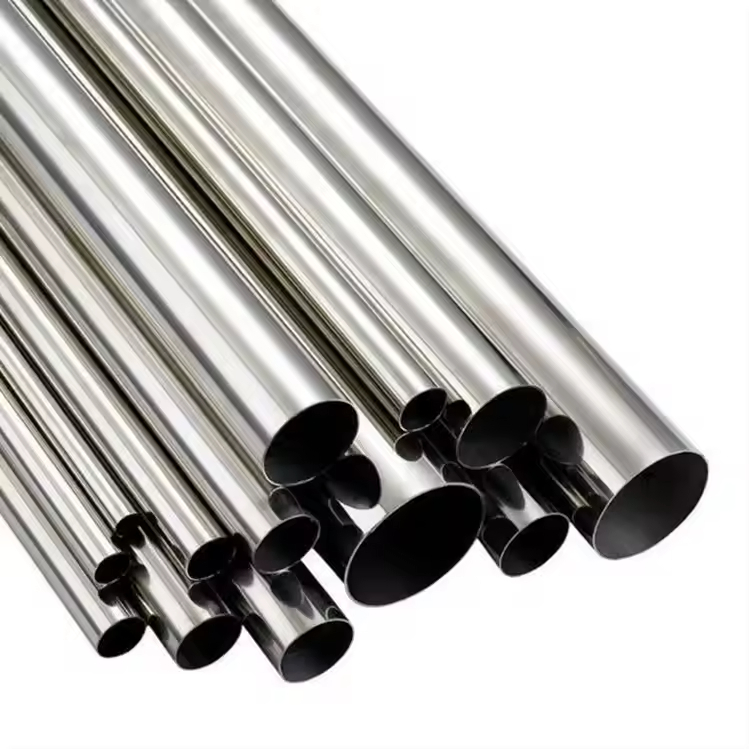 Custom Seamless Round Aluminum Pipe Stainless Steel Straight Tubing