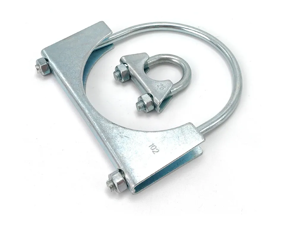 Zinc Plated M8 U Clamp Detail 2