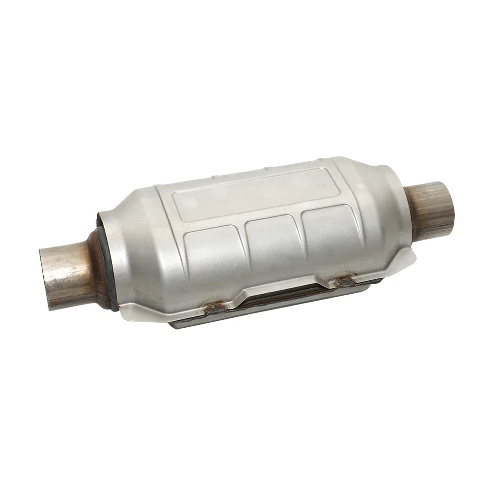 High Flow Front Catalytic Converter Inlet/Outlet Universal Direct-Fit Catalytic Converter