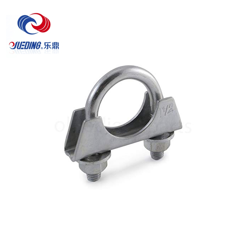 U-Bolt Heavy Duty U Clamp Muffler Saddle Exhaust Clamp