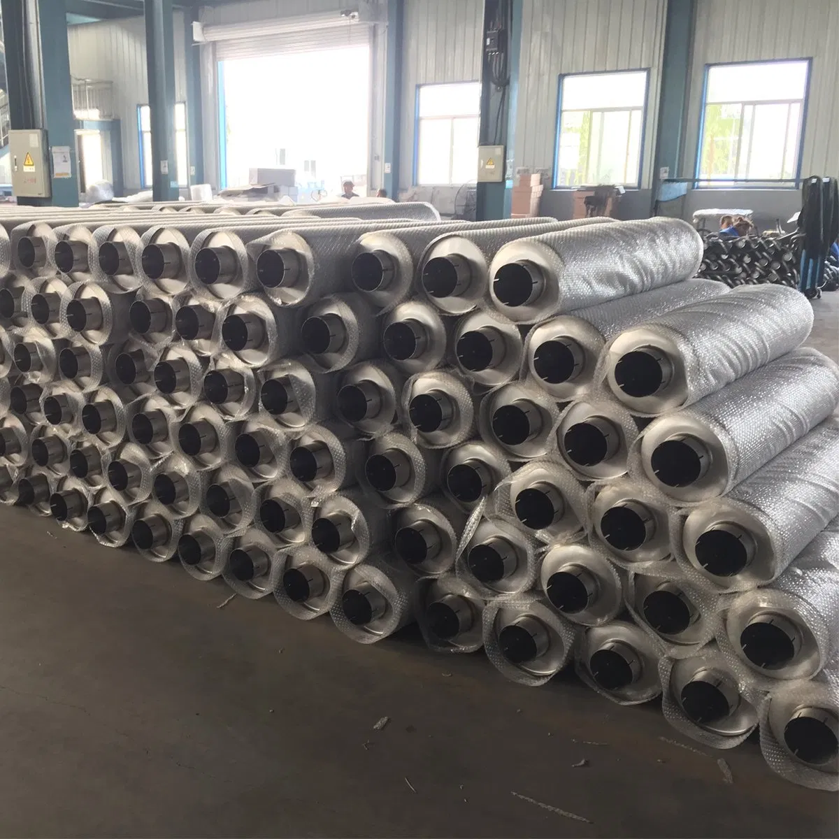 Aftermarket High Performance Excellent Quality Aluminized Material Exhaust Muffler for Diesel Truck Exhaust System