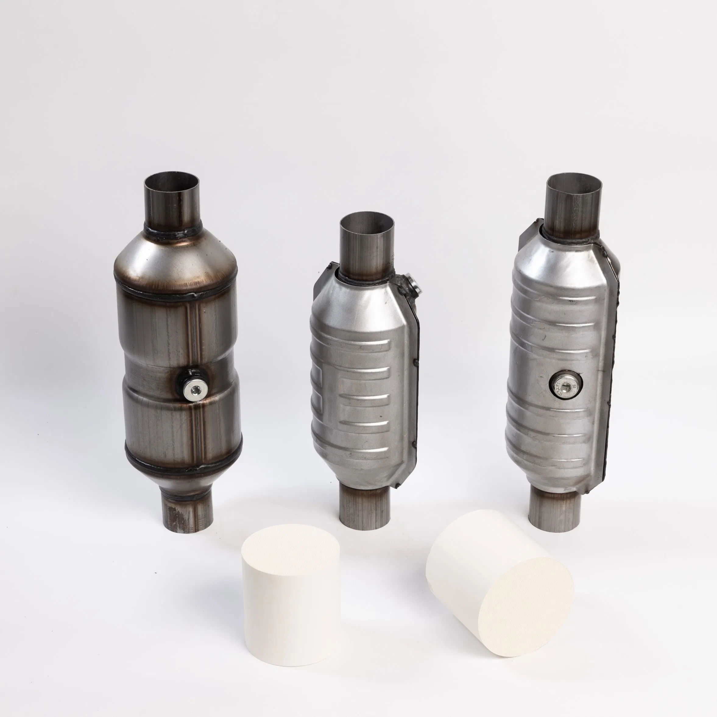 Stainless Steel Catalytic Converter Universal Catalytic Converter Ceramic Catalyzer Filter Catalytic Converter