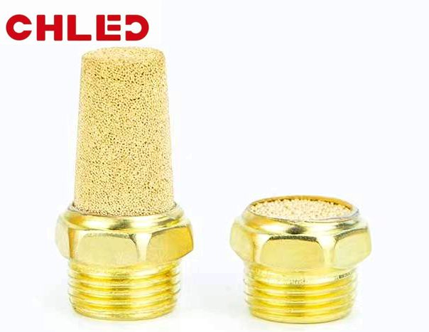 High-Performance Brass Exhaust Muffler for Superior Sound Control