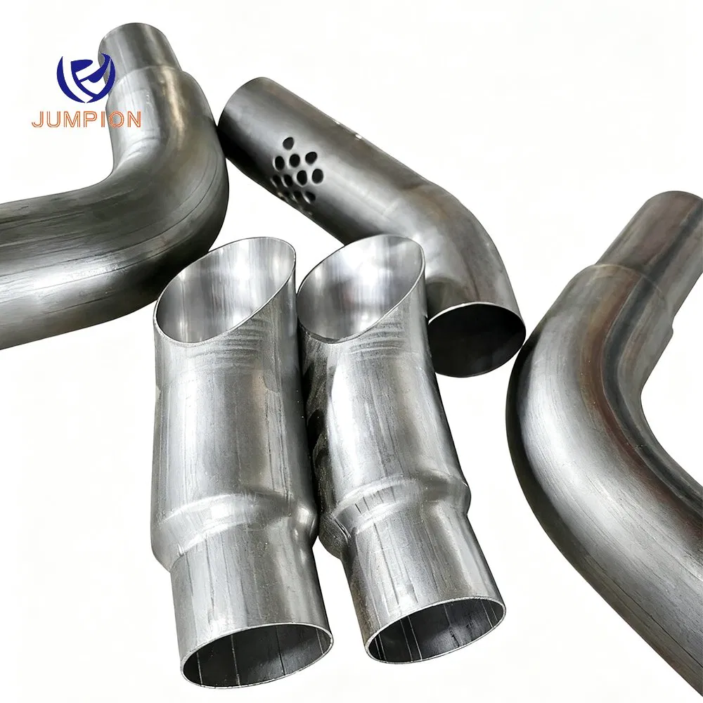 CNC Machining Metal Tube Bending Any Angle Forming Design Automotive Machinery Industry Seamless Exhaust Stainless Steel Pipe Fitting