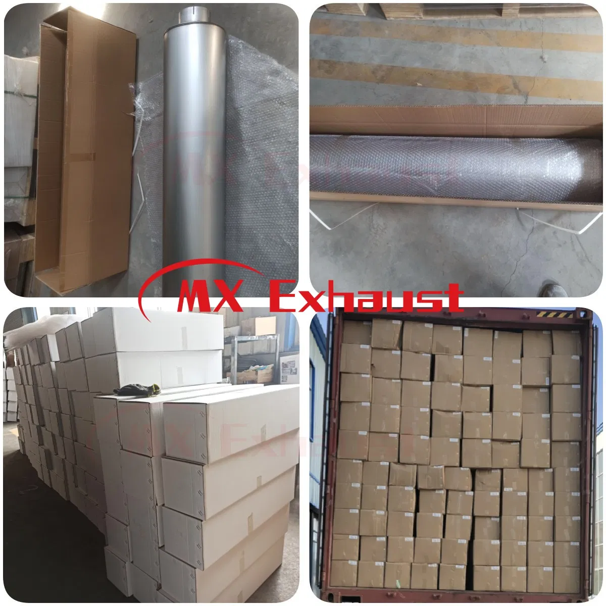 High Performance Universal 5 Inch Stainless Steel Diesel Generator Muffler Exhaust for Truck