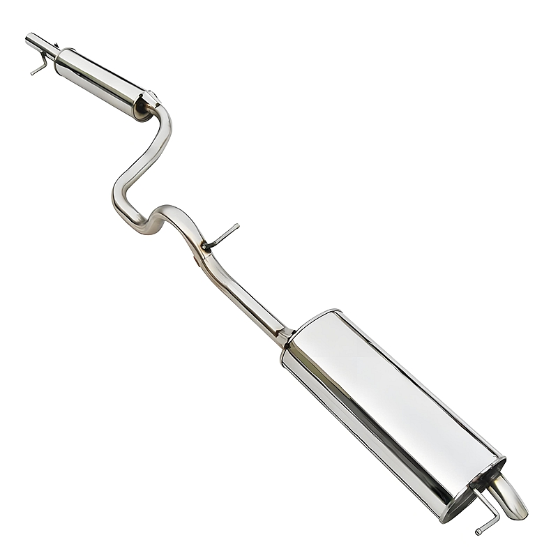 Factory Chrome Plated Exhaust Muffle Stainless Steel Car System Exhaust Pipe