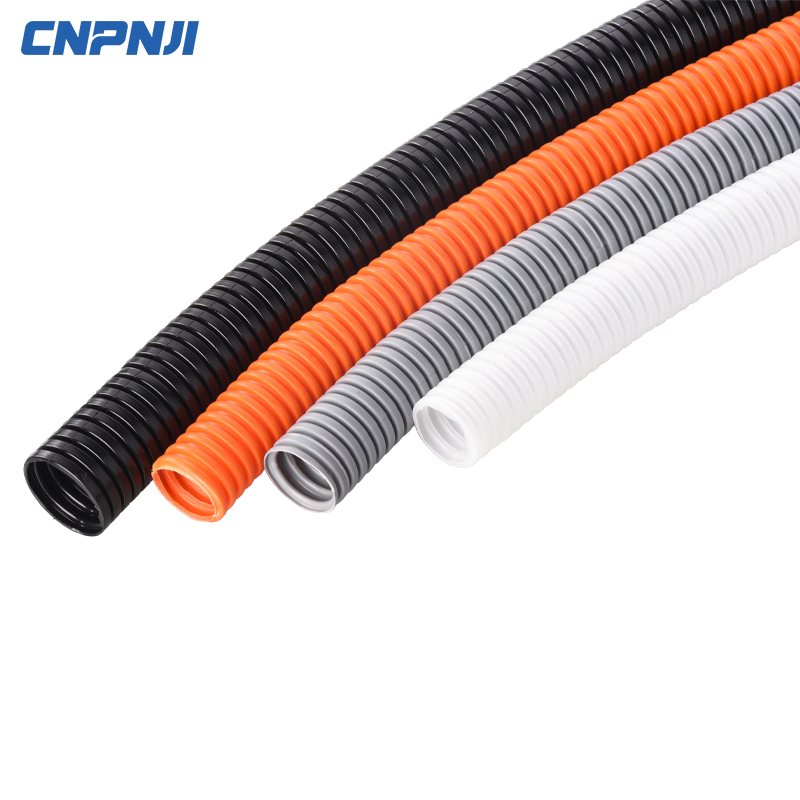 OEM Waterproof Plastic PA PE PP Electrical Flexible Non Metallic Conduit Pipe Conduit Corrugated Plastic Pipe