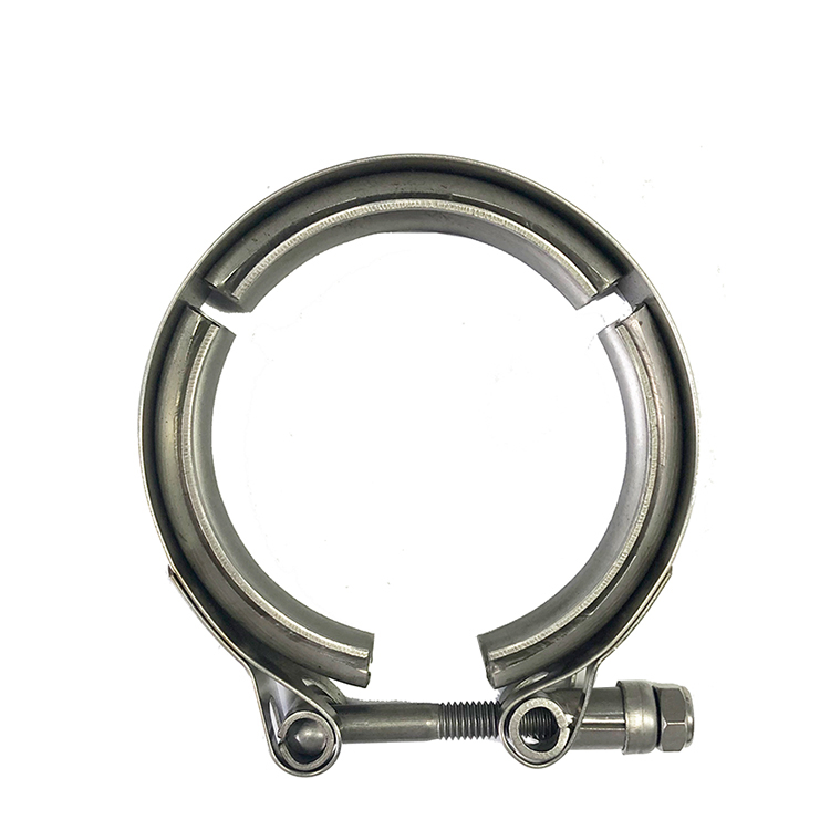 Exhaust Pipe Connector O Hose Clamp on Including Clamps