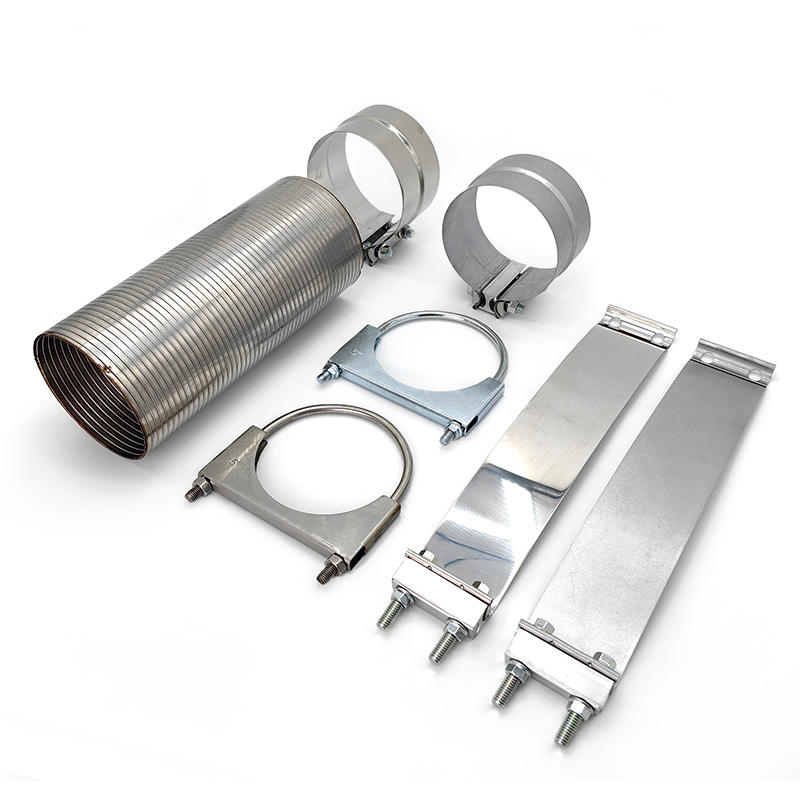 5" Stainless Steel Flex-Seal Exhaust Flat Band Seal Clamp